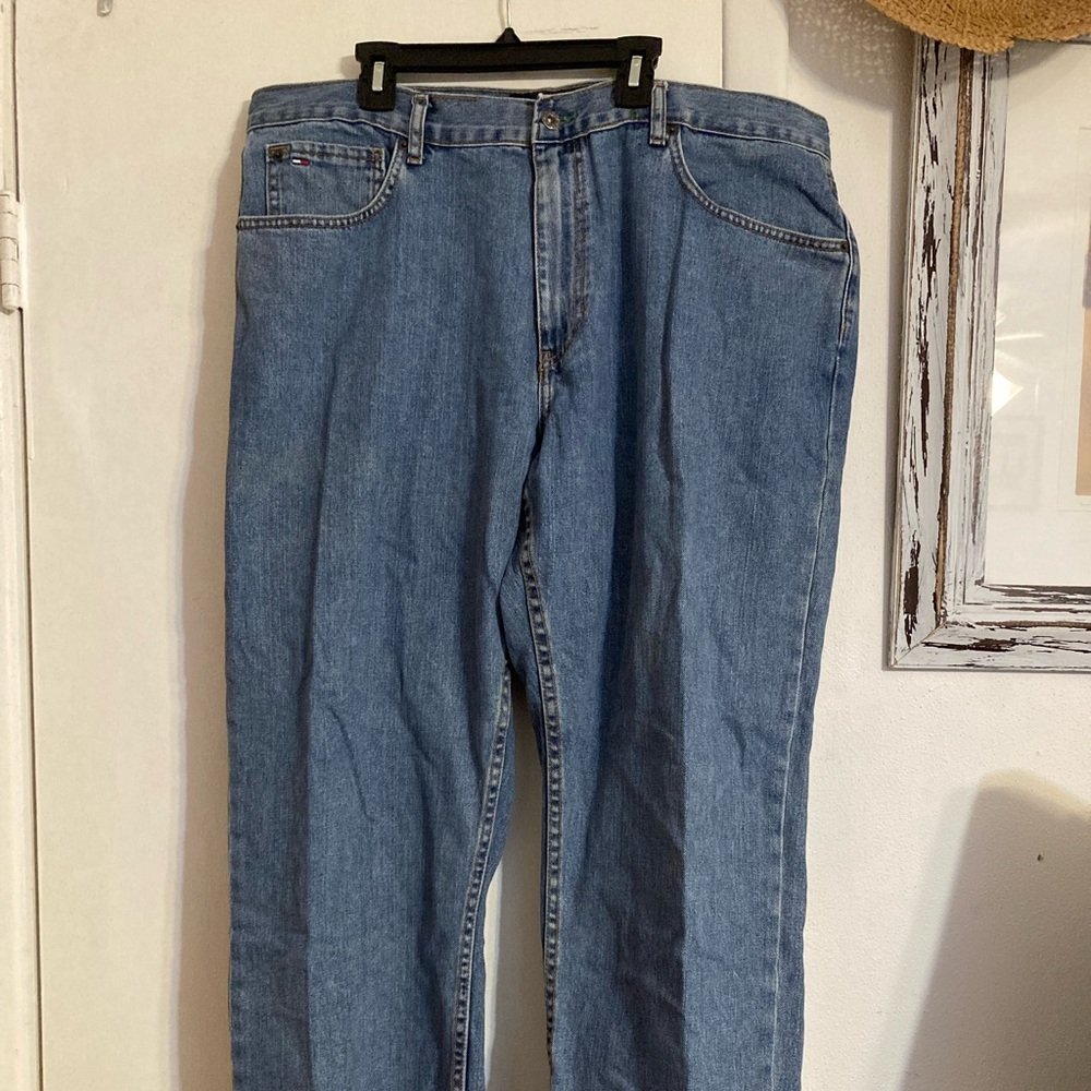Tommy Hilfiger Relaxed Fit Mens Jeans Sz 38x29